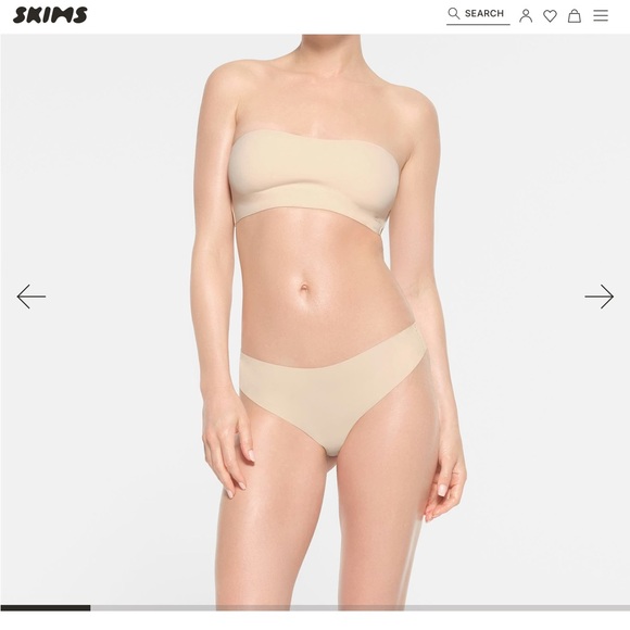 NWT SKIMS Naked Bandeau Bra, SDD - Picture 1 of 5